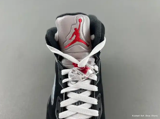 Kick Theory 5 Black Jordan Air Metallic HF3975-001 Reimagined 0605